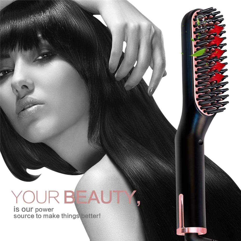 3 IN 1 Hair Straightener Brush