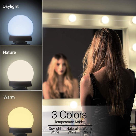 Hollyspark Makeup Mirror LED Bulbs